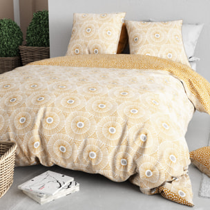 Parure housse de couette 3pcs 100% coton 57 fils orion