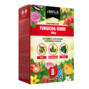 Fungicida cobre Batlle caja 500 g