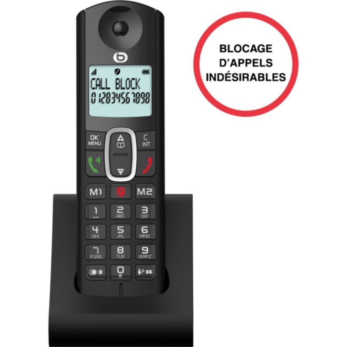 Téléphone sans fil ESSENTIELB Tribu solo V3