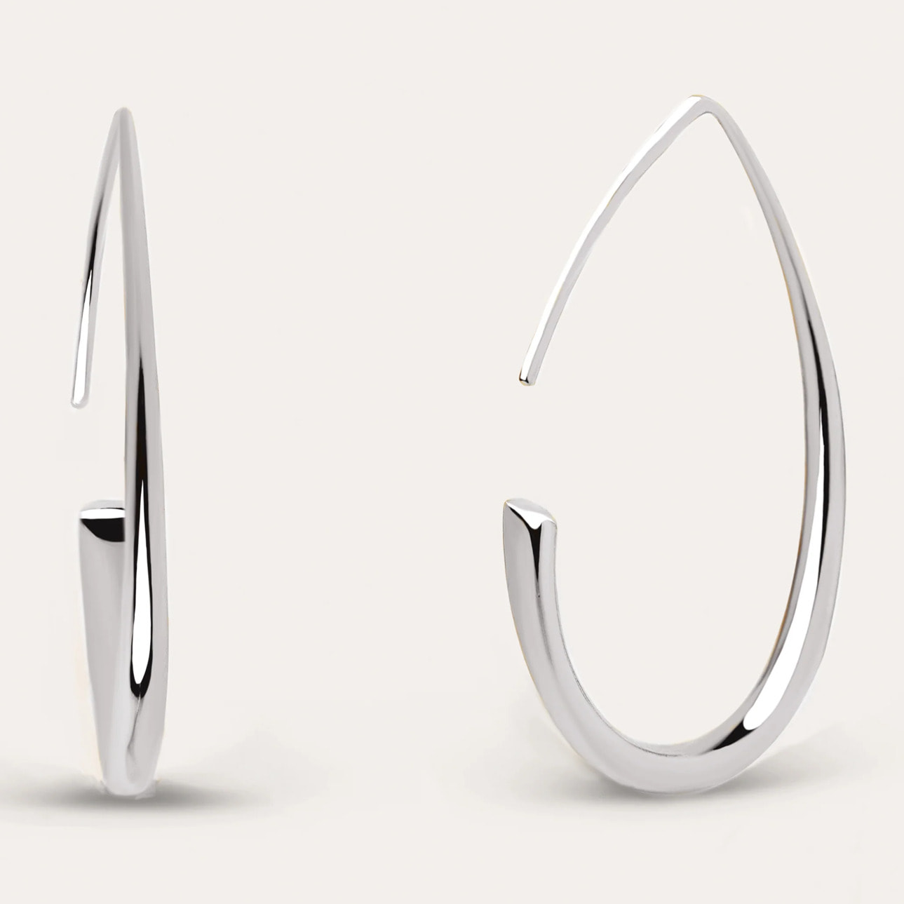 Pendientes Gota Arch Plata