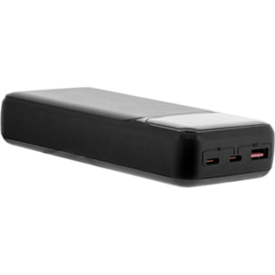 Batterie externe TNB 20 000 mAh Power Delivery 65W noir