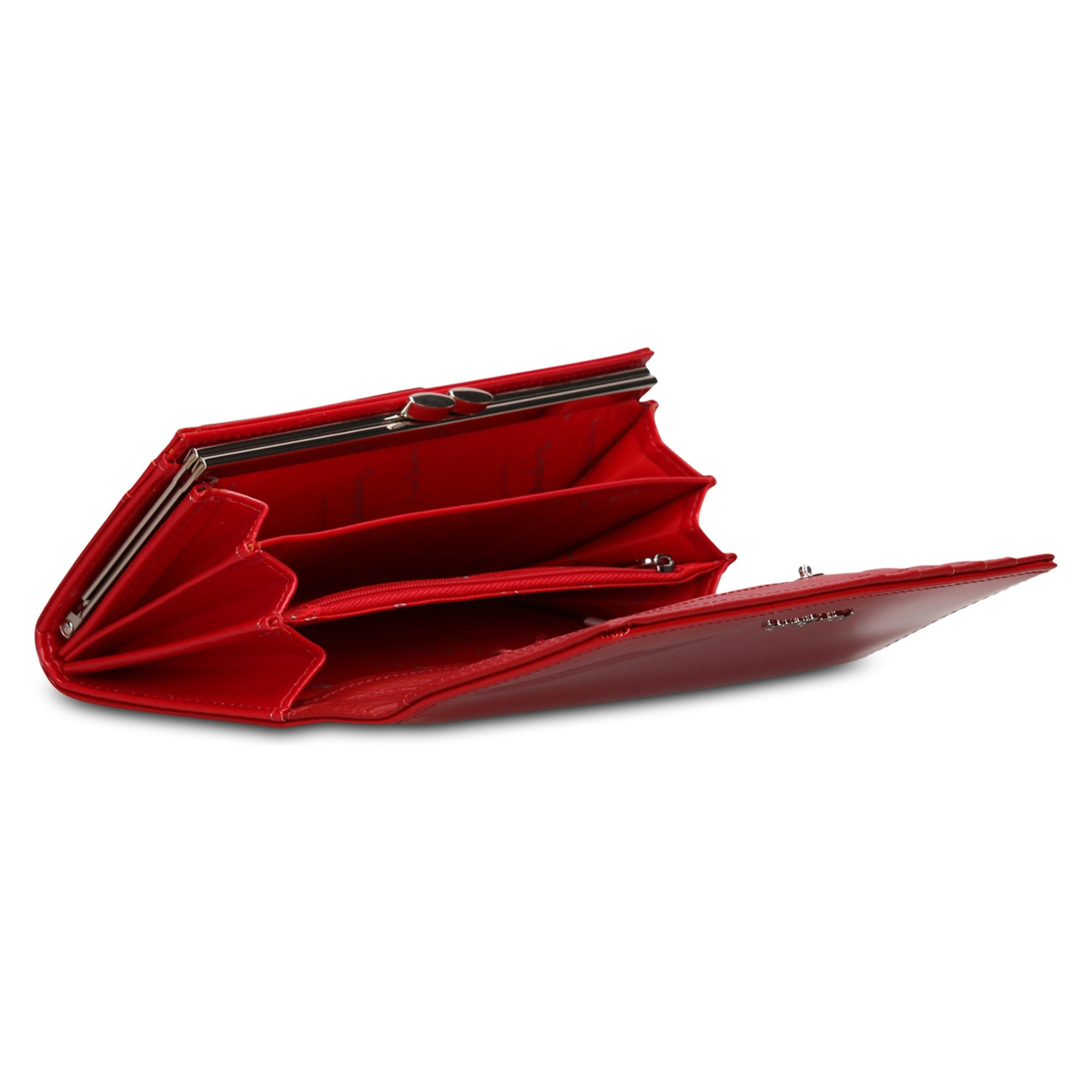 Portafoglio donna in vera pelle - Modello Solara Pro - Casual - 18.5 x 10.0 x 3.5 cm