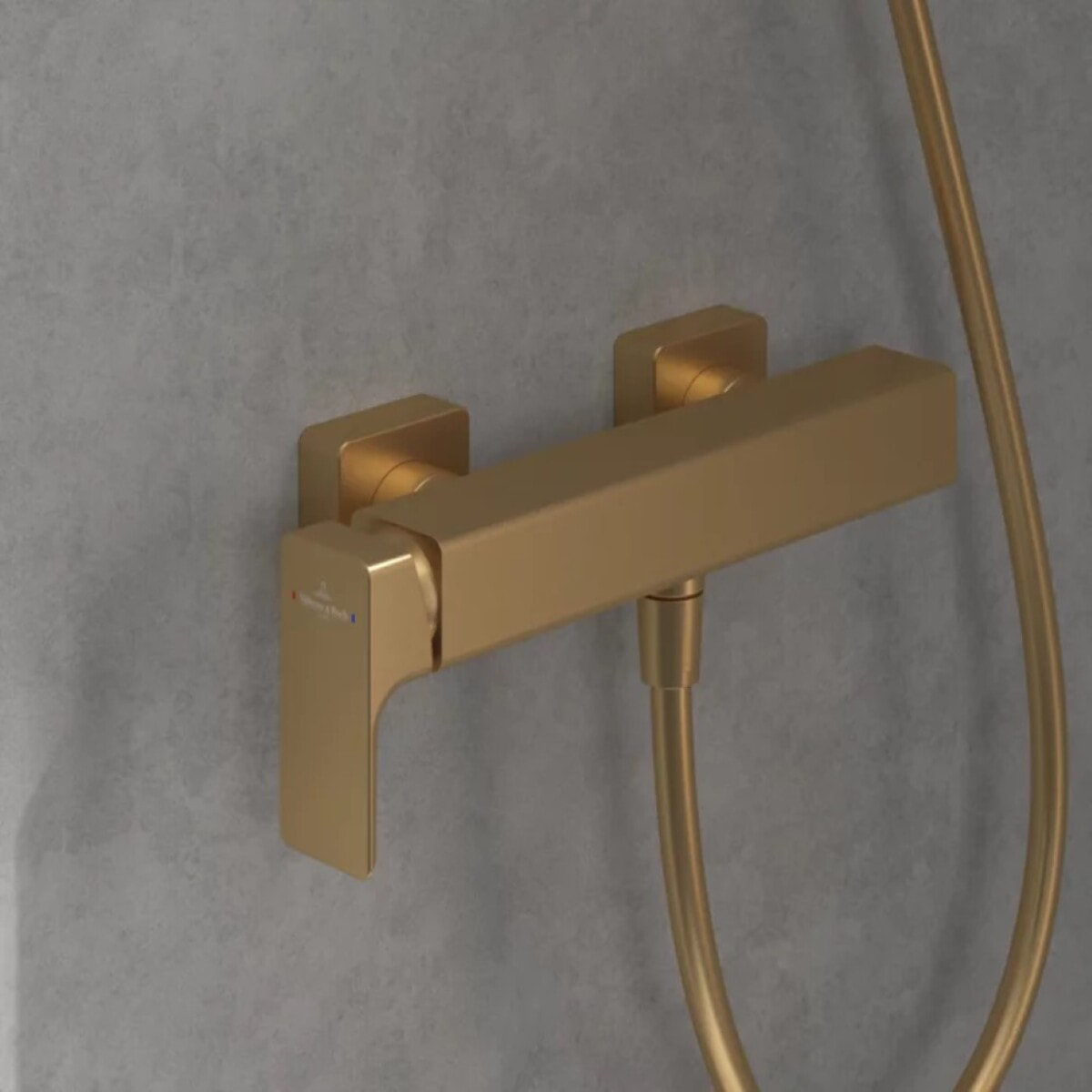 Mitigeur mécanique douche Subway 3.0 Brushed Gold