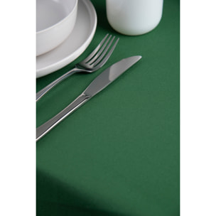 Tovaglia 140x240 Excelsa – Panama Color, Cotone Verde Scuro