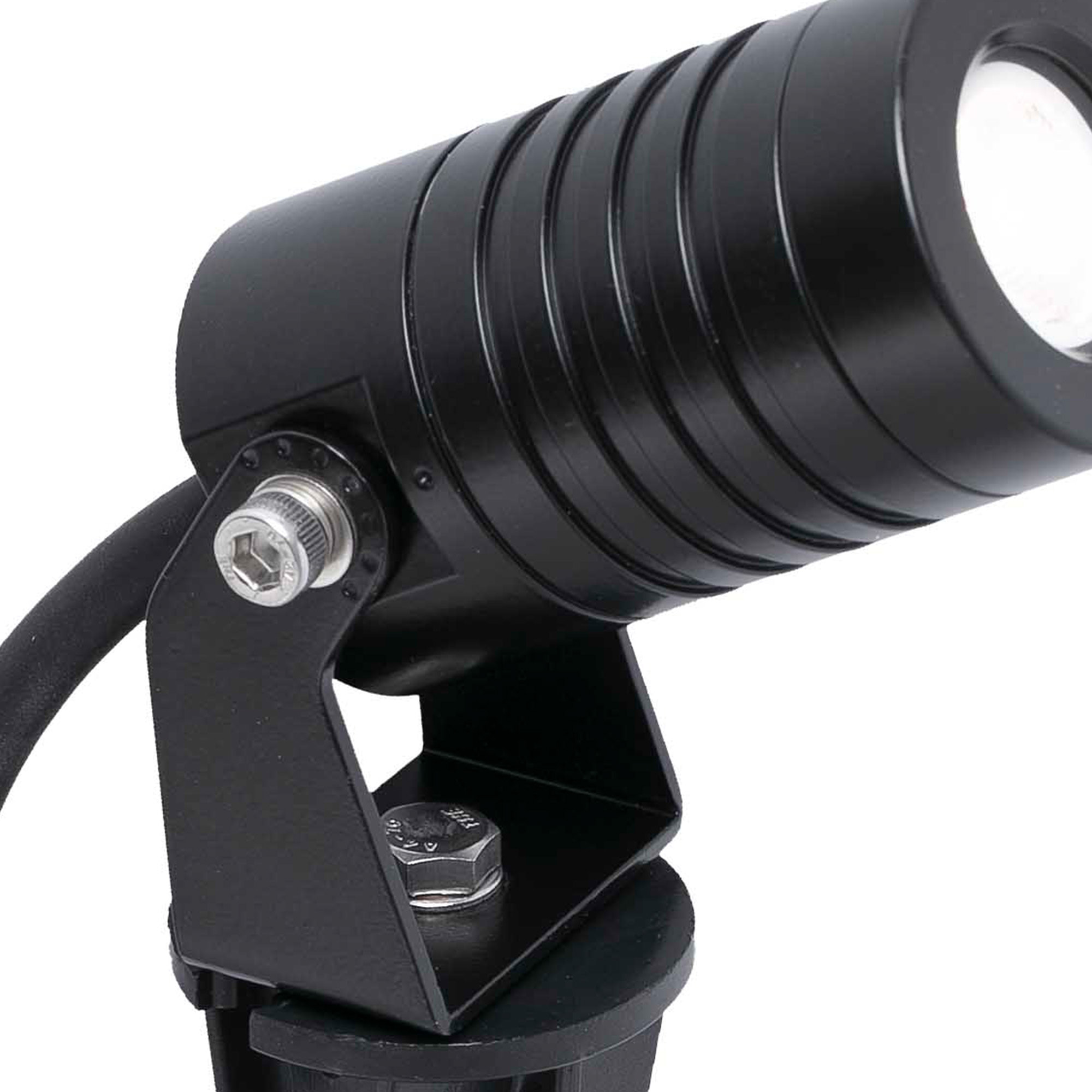 BALDER LED Projecteur avec piquet noire