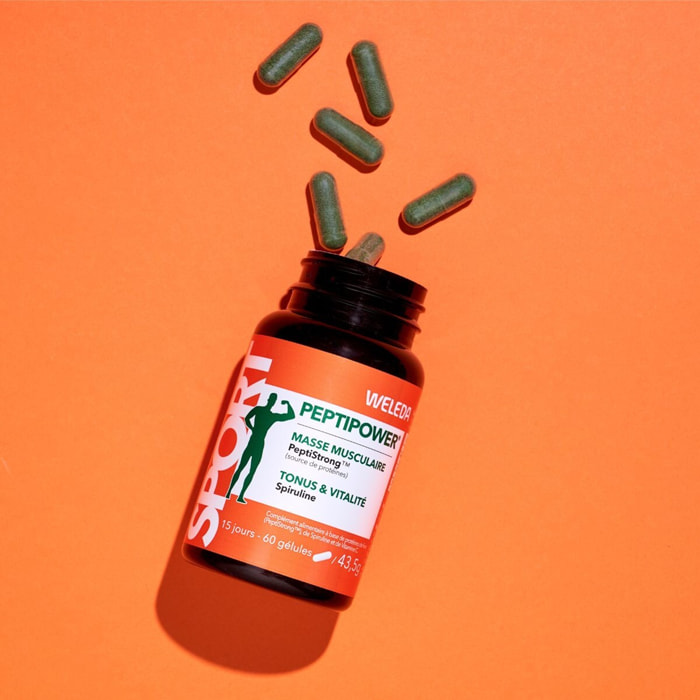 WELEDA - Complément alimentaire PeptiPower® - 60 gélules