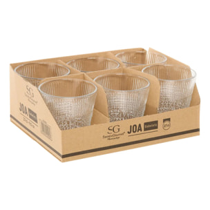 Gobelet Joa transparent D9xH9,6cm