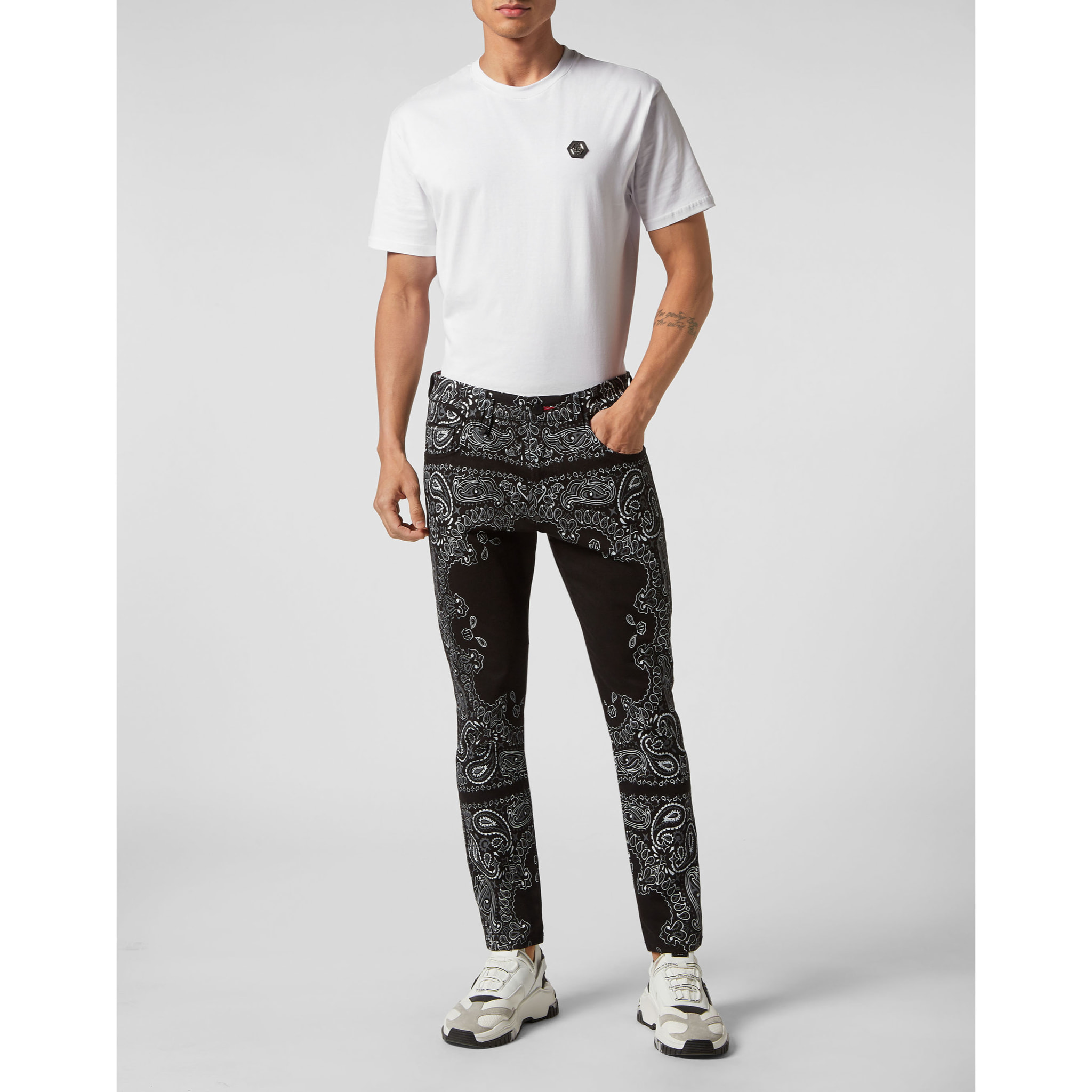 PHILIPP PLEIN Vaqueros Skinny Fit PAISLEY