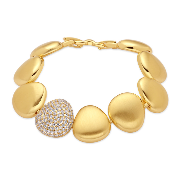 Pulsera Ubras acabado oro amarillo 18k
