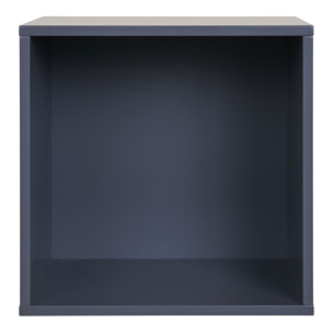 Horne - Mensola da parete in MDF grigio scuro 34x30x34 cm
