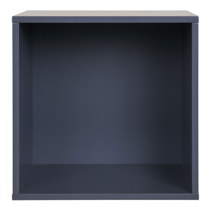 Horne - Mensola da parete in MDF grigio scuro 34x30x34 cm