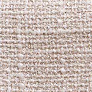 Tissu d’ameublement grosse toile flammée - Ecru