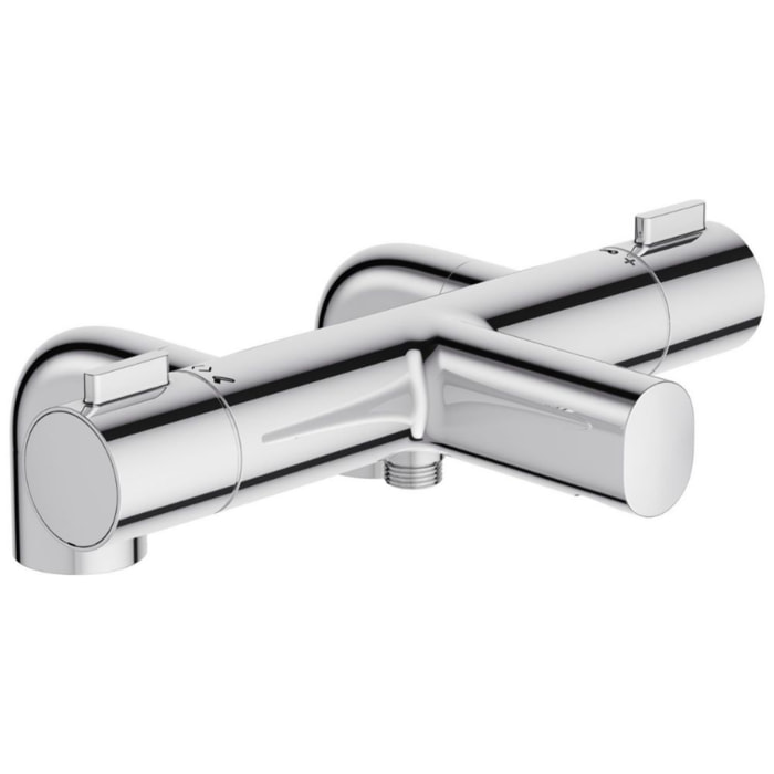 Jacob Delafon Mitigeur bain douche thermostatique sur gorge 2 trous  Cüff chrome