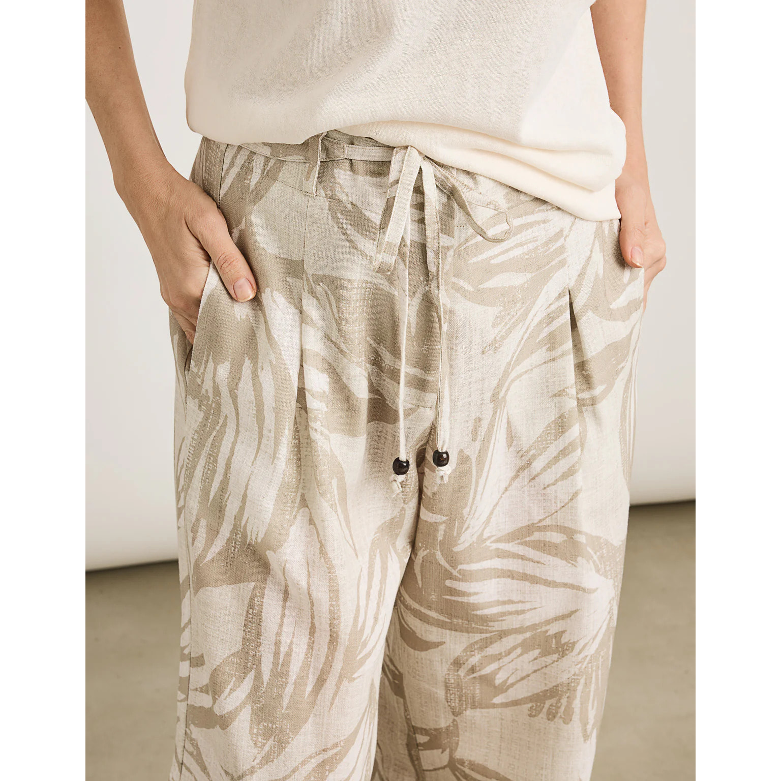 Pantalón Largo Beige - Isfera