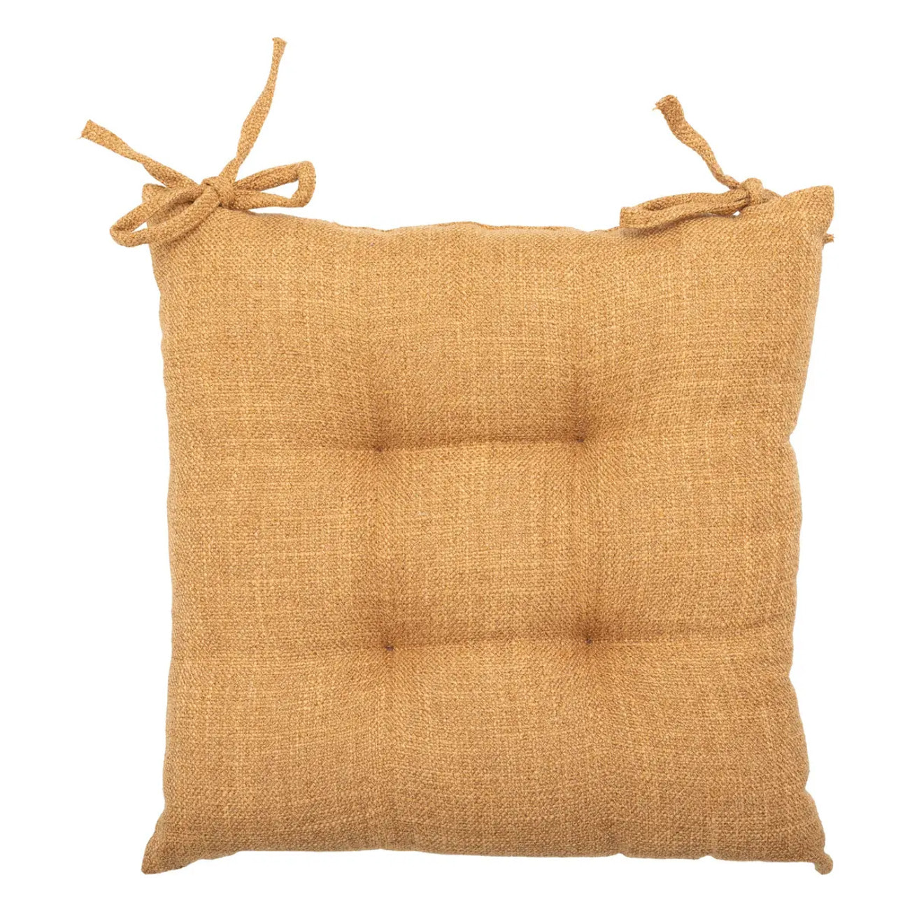 Galette de chaise "Clem" cannelle 38x38cm