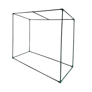 Serre tomates de jardin "Lys" - 1.6 m² - 130g - Vert