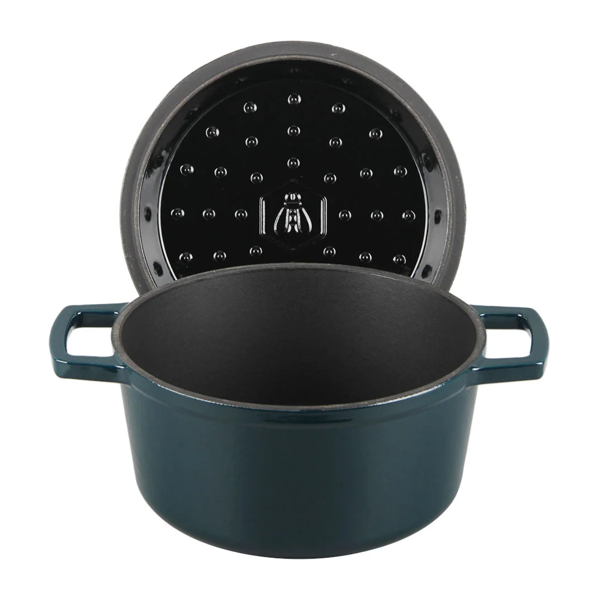 Cocotte ronde en fonte émaillée