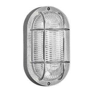 Lampada da parete e plafoniera in nylon con vetro