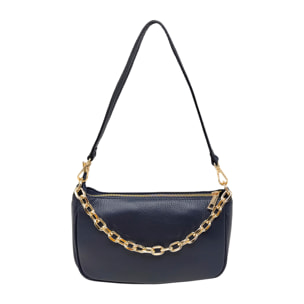 Borsetta a Tracolla Clutch in Vera Pelle Made in Italy