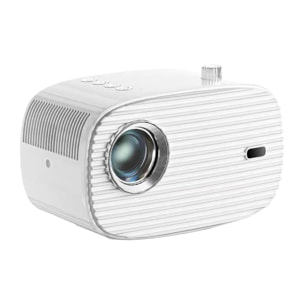 Proiettore LCD K3, HD720P, Screen Mirroring per iOS e Android. 30 a 150 pollici. Contrasto 1000:1, messa a fuoco automatica.