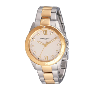Reloj Pierre Cardin CF.1009.MU Mujer Analogico Cuarzo con Correa de Acero inoxidable