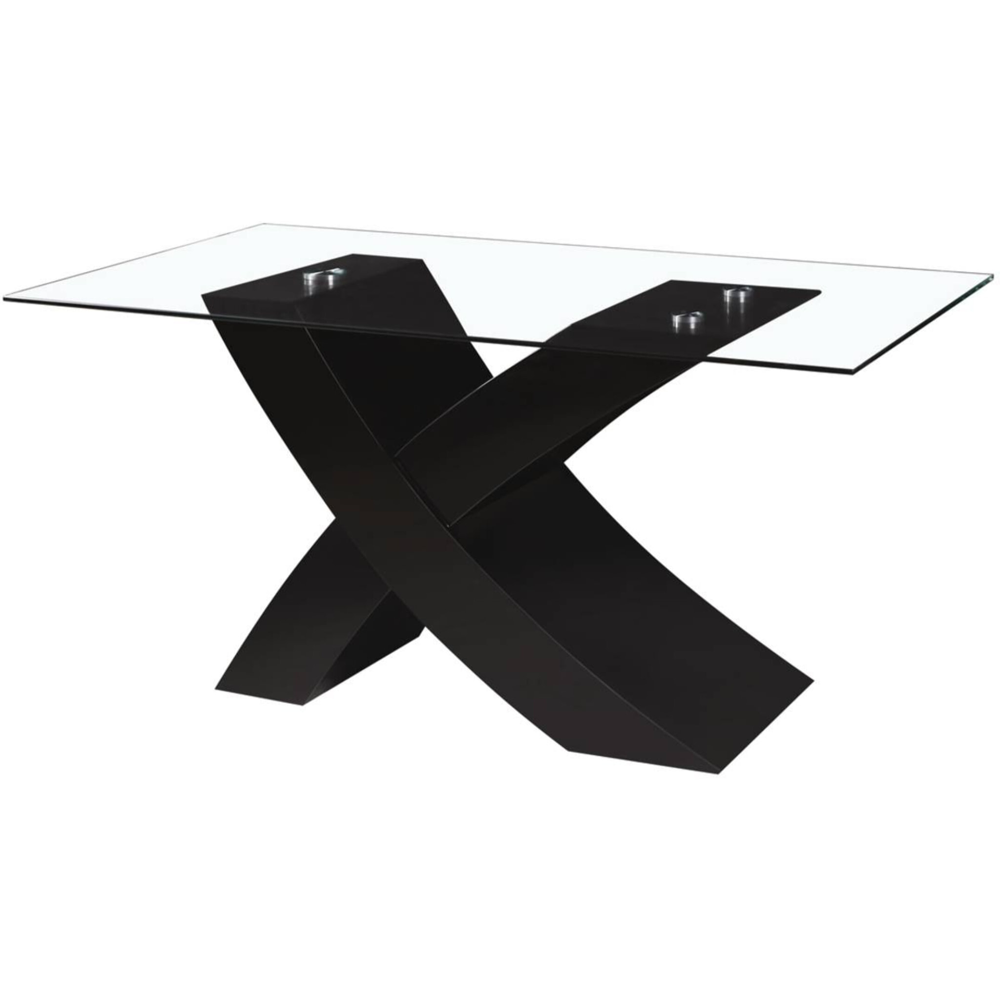 Table repas "Mona" - 150 x 90 x 74 cm - Noir