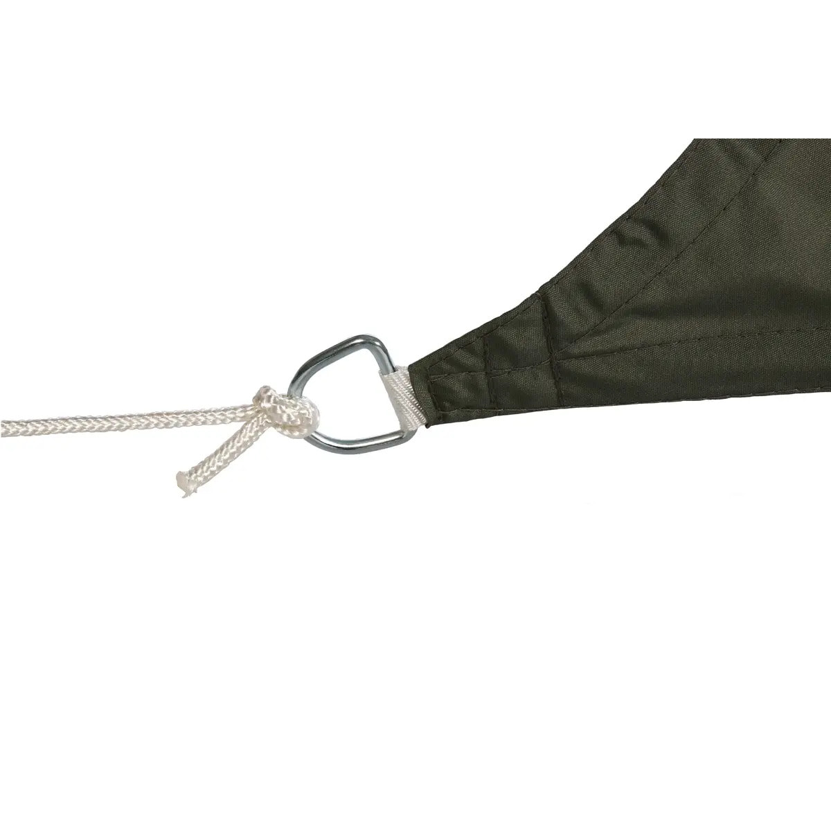 Voile d'ombrage rectangulaire "Curacao" ardoise 3x2m en polyester