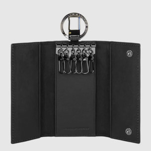 Piquadro Portachiavi casa a sei ganci