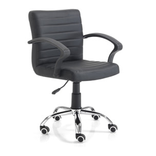 Tomasucci fauteuil de bureau PANY BLACK Noir