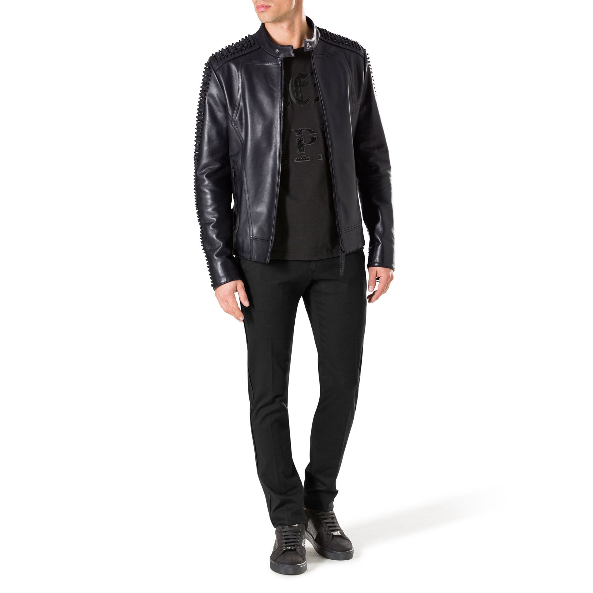 PHILIPP PLEIN Long Trousers "My first kiss"