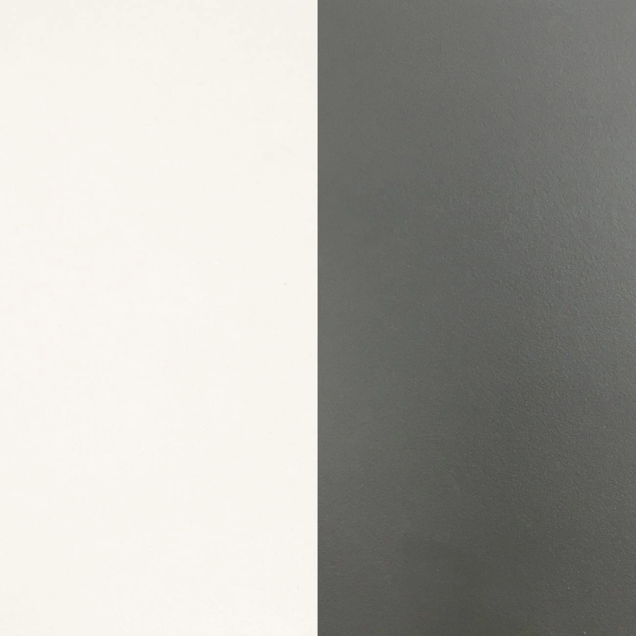 Pack salón con mesa de centro Kenzo Plus V1 Blanco Brillo - Gris Antracita