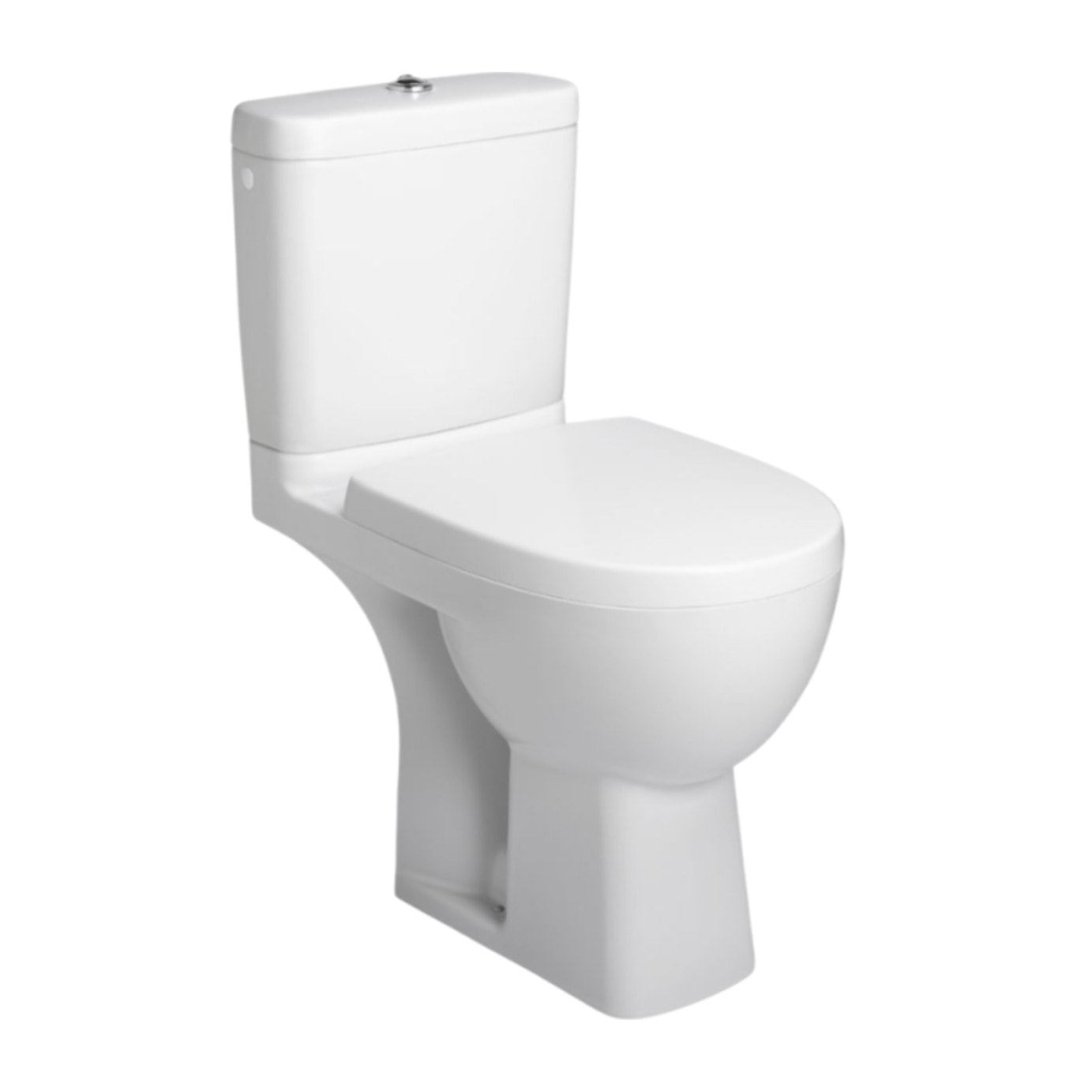 WC à poser compact sortie horizontale Odéon up avec abattant