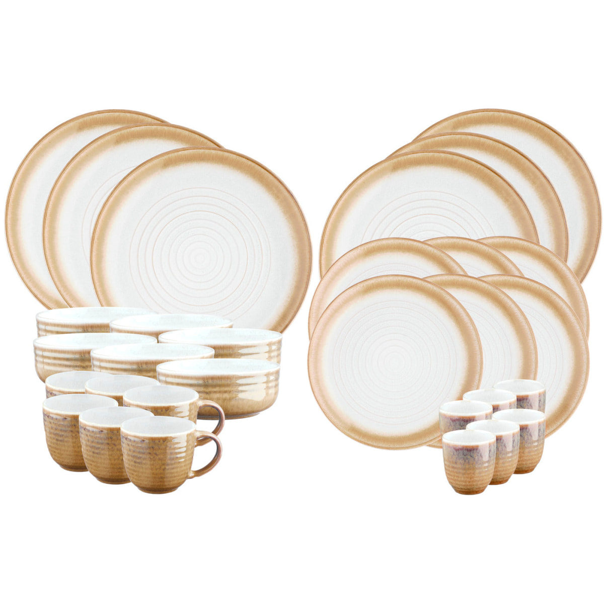 Service Complet COSMOS - 30 pièces - Crème