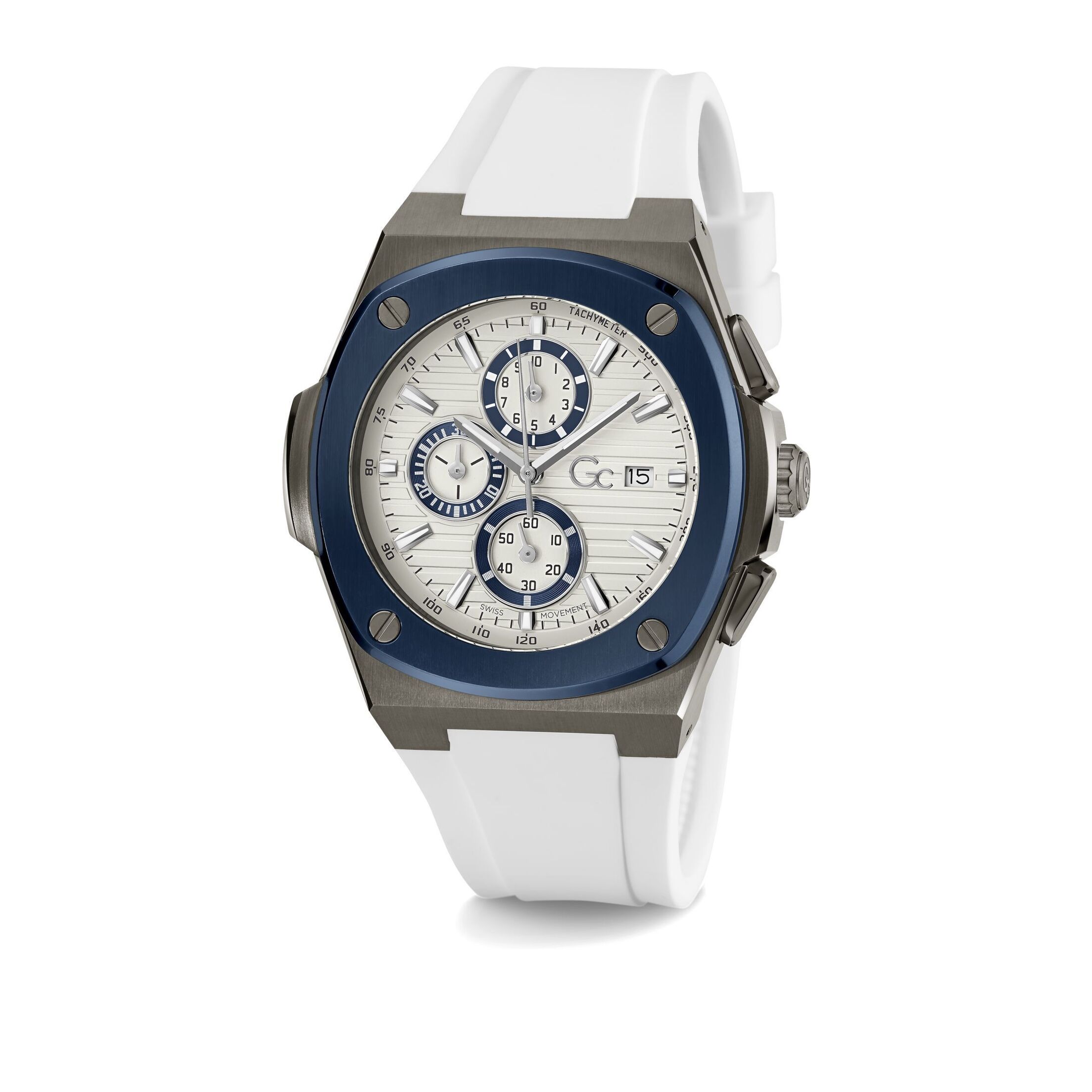 Gc Reloj Cronógrafo Gc Coussin Shape