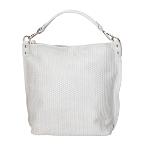 Borsa a spalla da donna - Modello Elga - Vera pelle - 45.0 x 35.0 x 15.0 cm