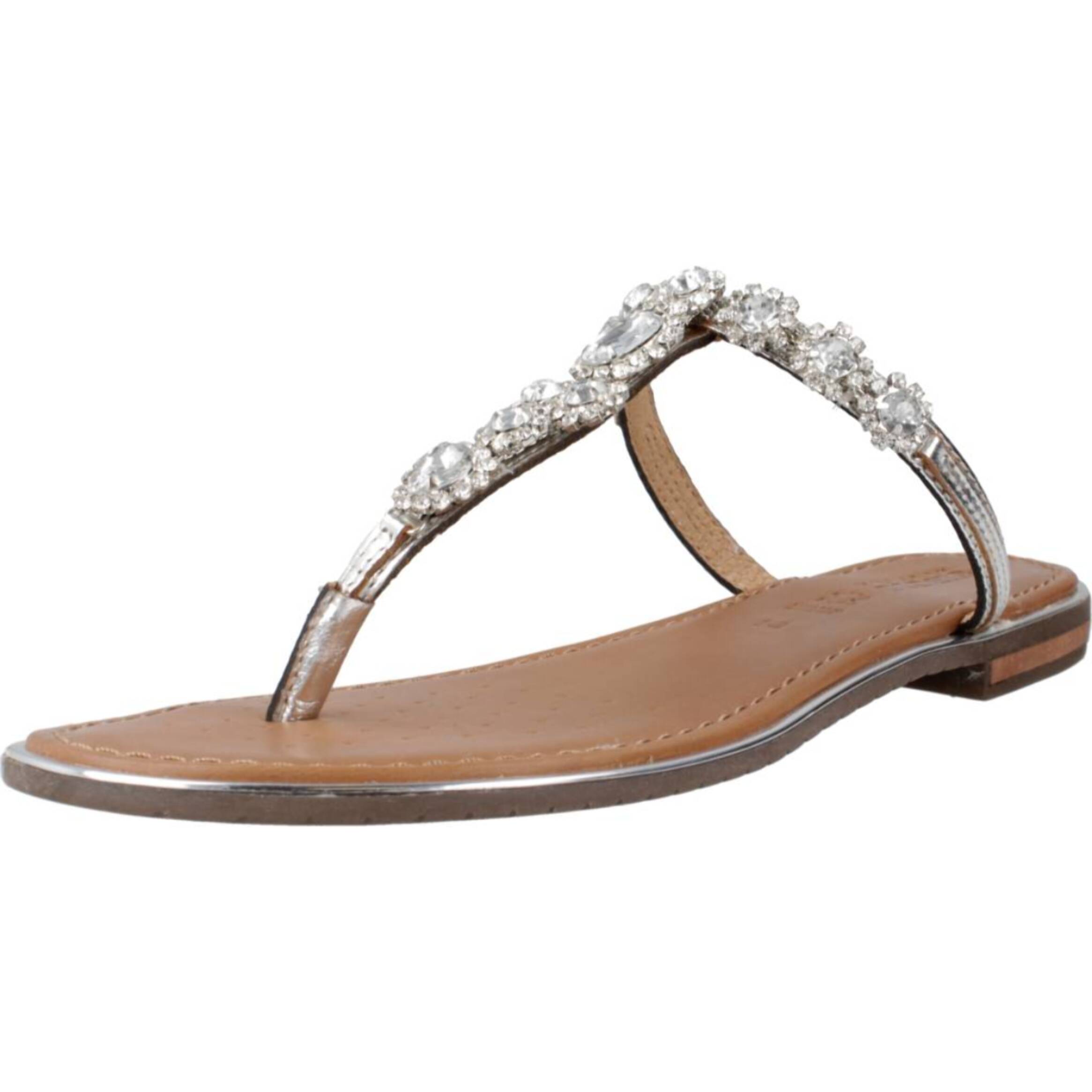 Sandalias Mujer de la marca GEOX  modelo D SOZY PLUS Silver