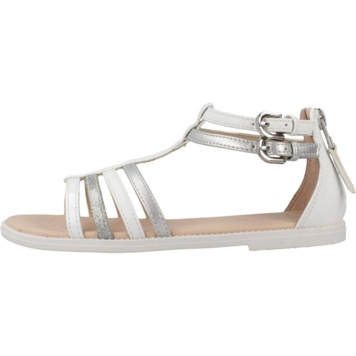Sandalias Niña de la marca GEOX  modelo J SANDAL KARLY GIRL BLANCO