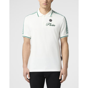 PHILIPP PLEIN Piquet Polo T-Shirt Plein Tennis