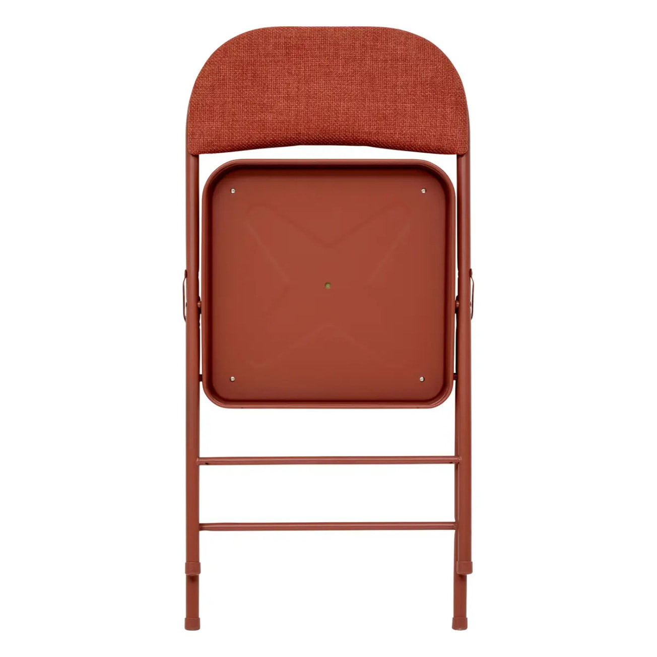 Chaise Flexy Plus en tissu chiné rose foncé