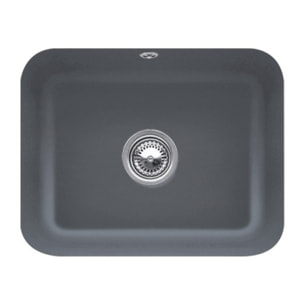 Evier 1 bac Cisterna 60C Graphite CeramicPlus avec vidage manuel