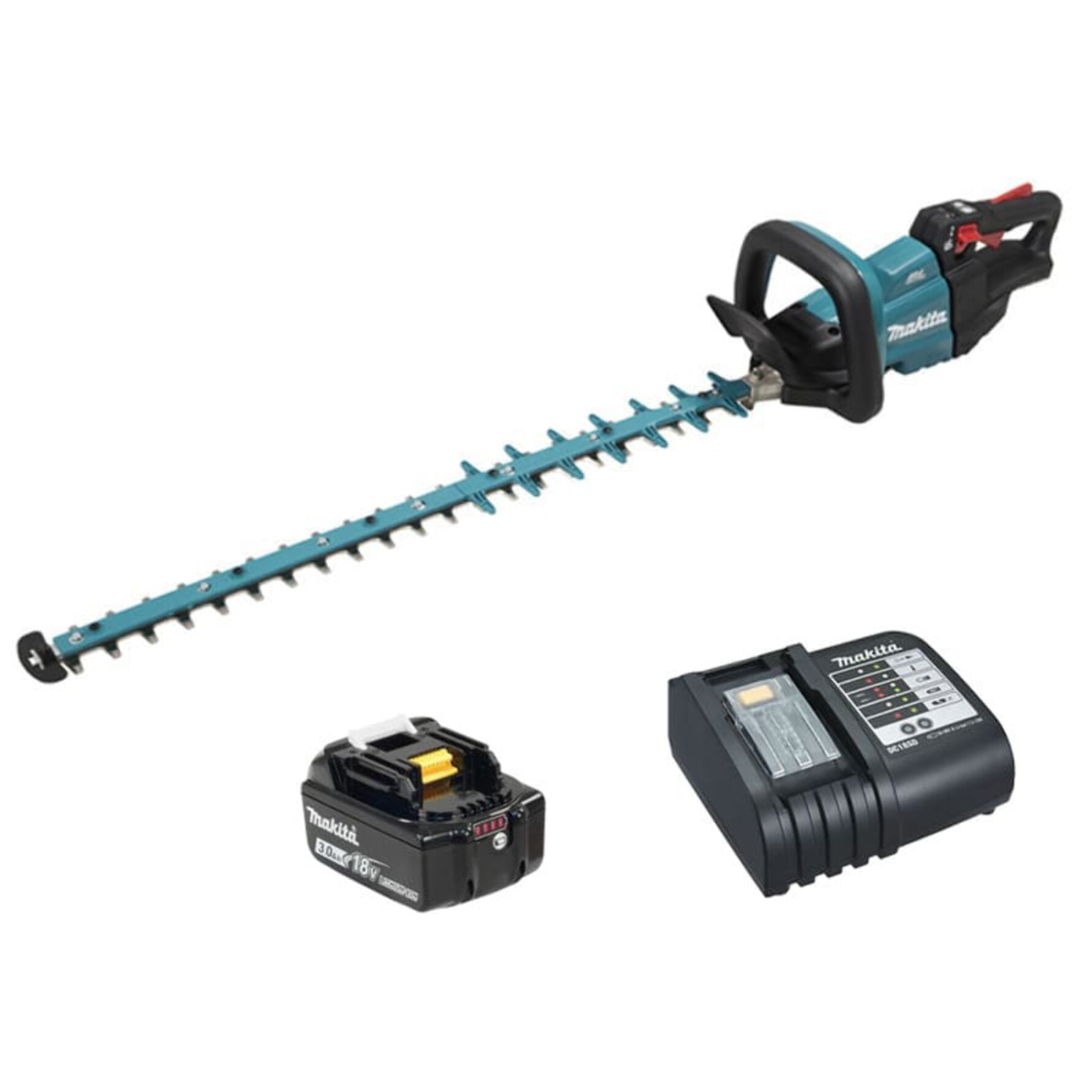 Taille-haie 18V LXT 75 cm - MAKITA - avec 1 batterie 18V 3.0Ah + chargeur - DUH752SF