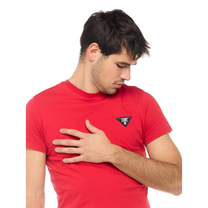 T-shirt a maniche corte da uomo Leone Patch