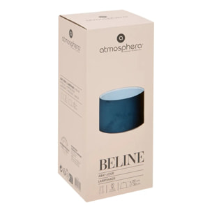 Abat-jour Beline D30cm bleu canard