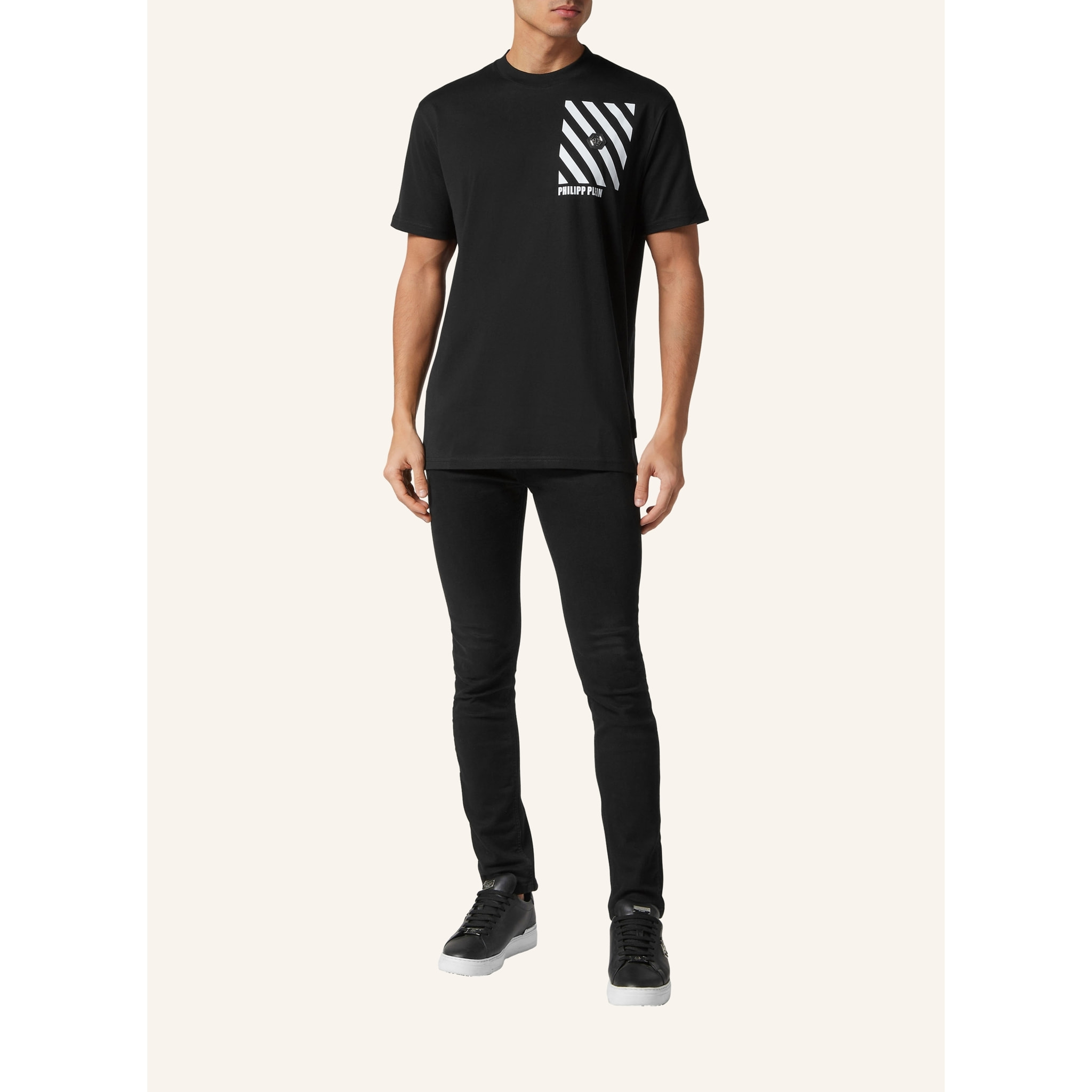 PHILIPP PLEIN Camiseta Cuello Redondo Ss
