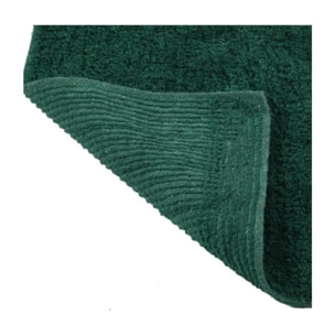 Tapis de bain Coton 45x70cm Vert Foncé MSV