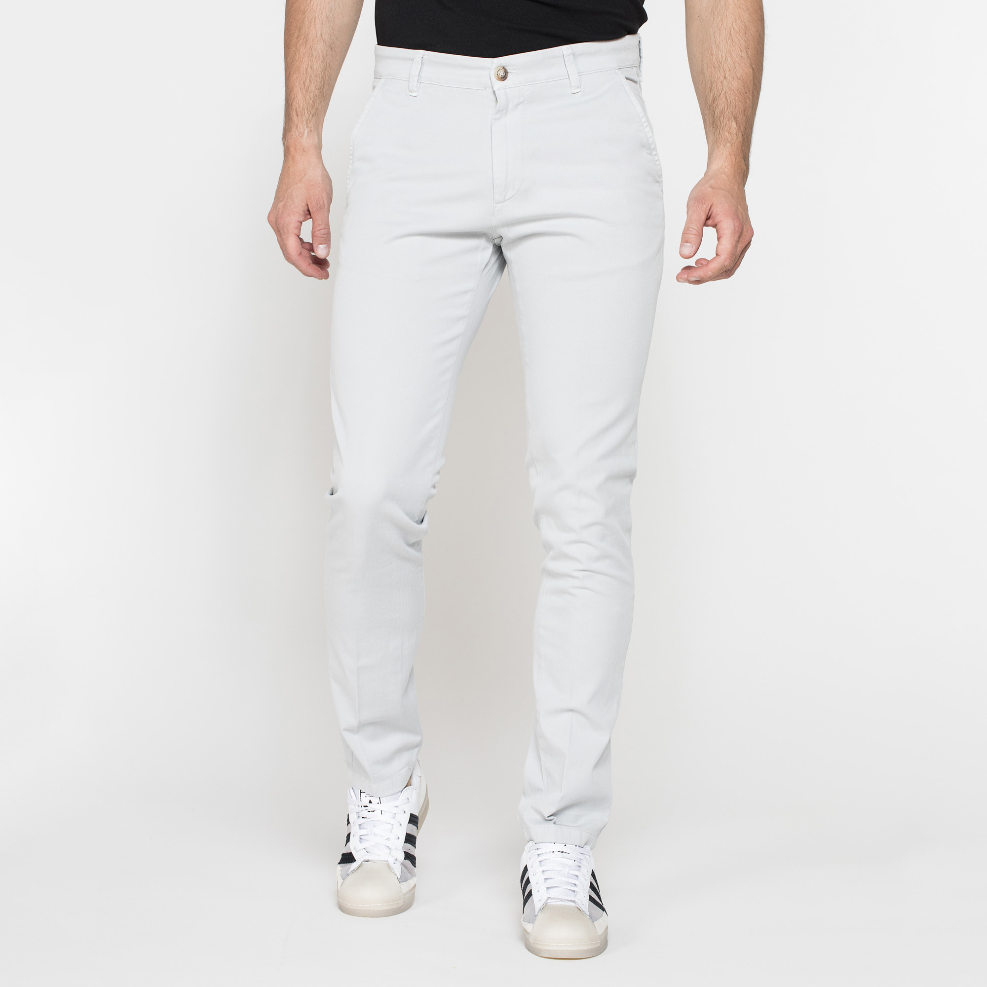 PANTALONE CHINO MOD. 617 IN GABARDINA ELASTICIZZATA