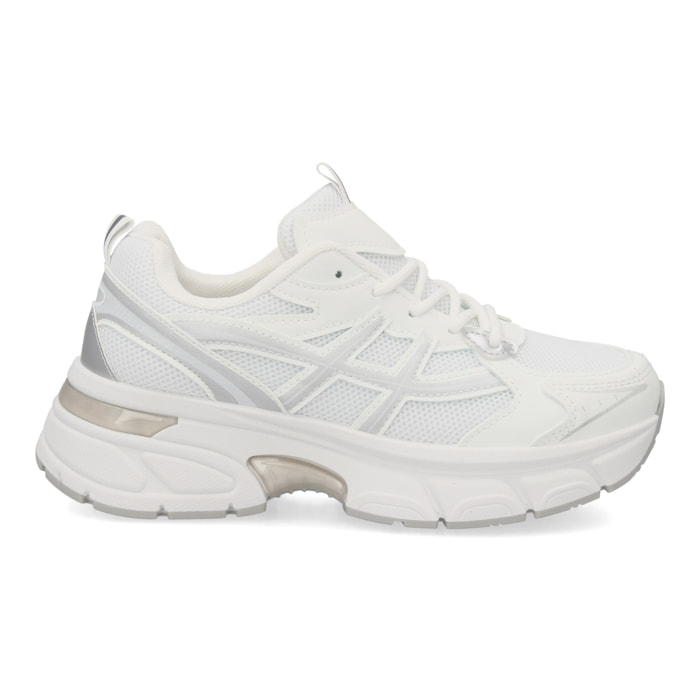 Zapatillas deportivas mujer cómodas con plataforma y suela ligera