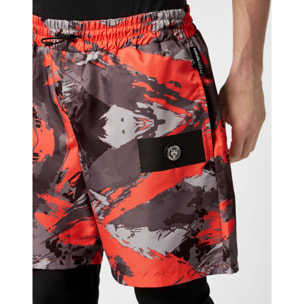 PLEIN SPORT Pantalones de chándal CAMOUFLAGE