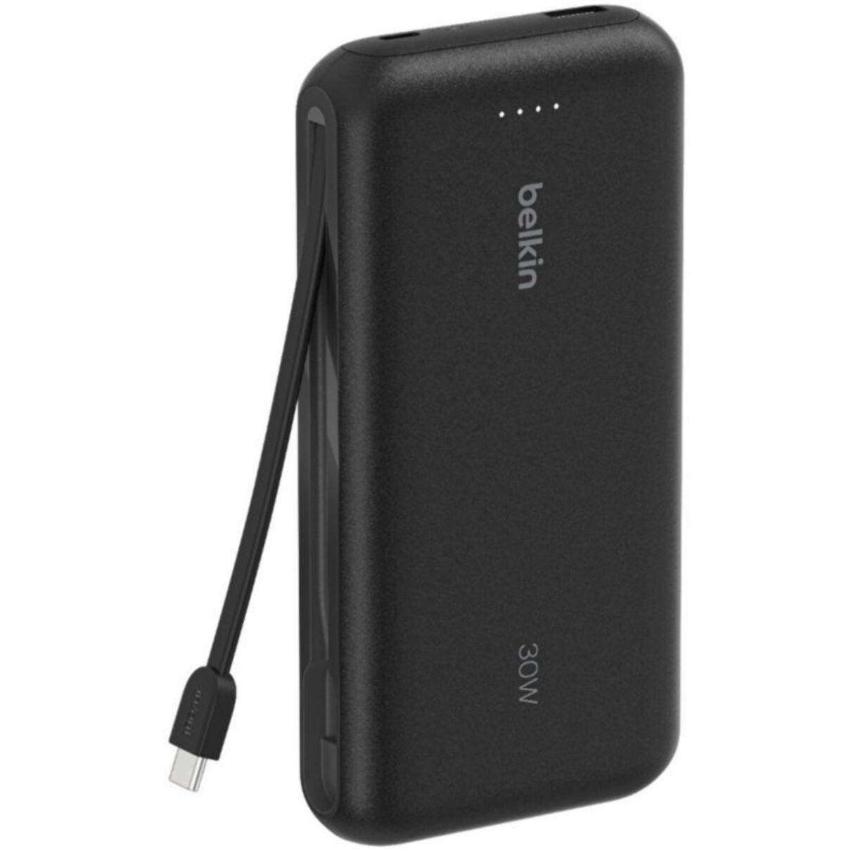 Batterie externe BELKIN 20000 mAh avec cable USB-C intégre noir