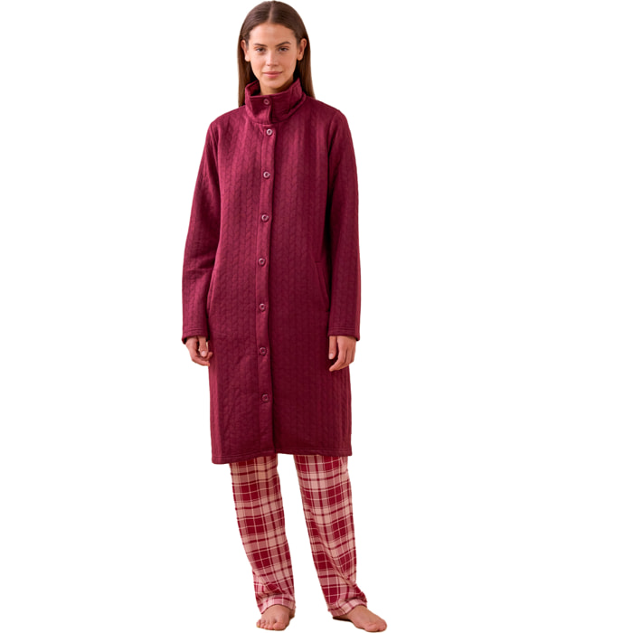 Vestaglia donna matelassè articolo unito. Noidinotte